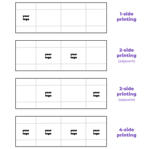 Medium White Custom Shipping Box 14 x 10 x 6